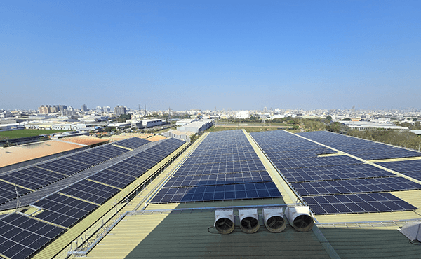 Installation of solar power generation systems in Buildings C/D