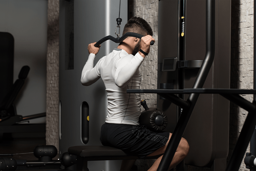 weight stack training equipment and free weight equipment